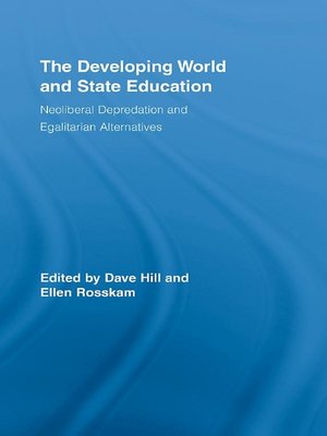 cover image of The Developing World and State Education